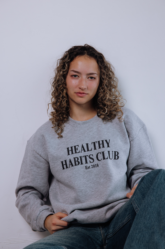 Healthy Habits Club Crew Neck