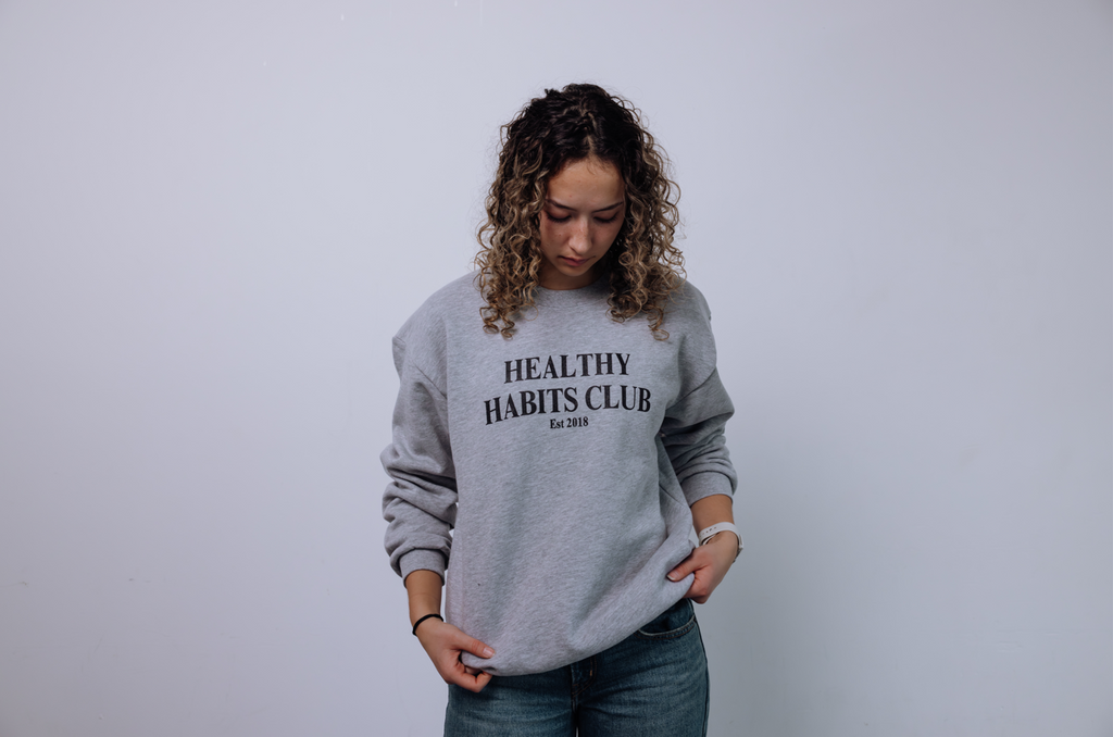 Healthy Habits Club Crew Neck